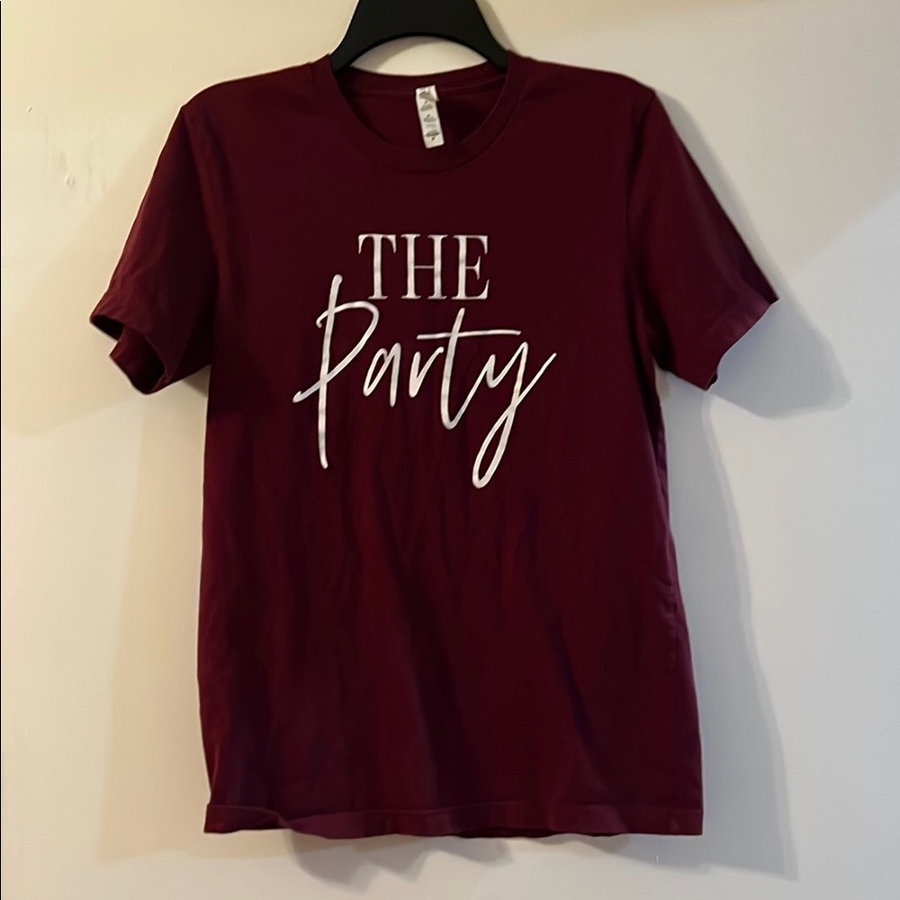 Bella Canvas Red and White Short Sleeve Tee